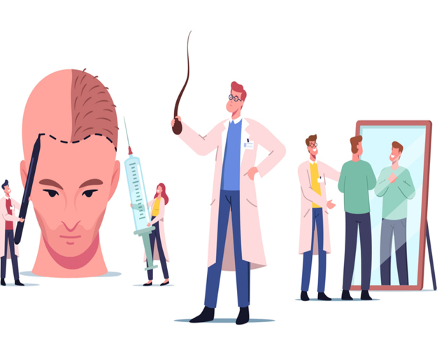 Hair transplant services at ITM Hospital Gwalior