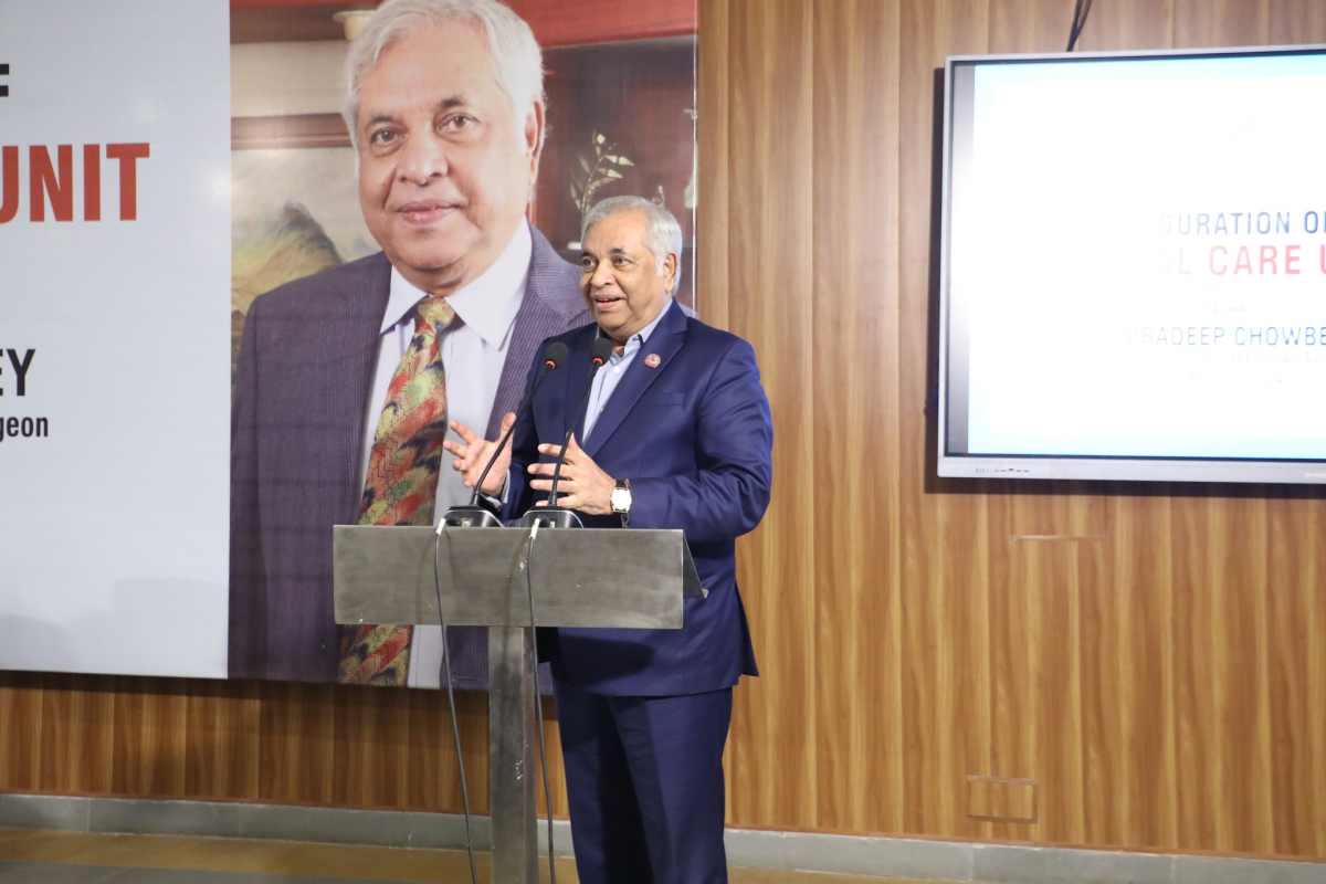 Dr. Pradeep Chowbey Inaugurates Advanced Critical Care