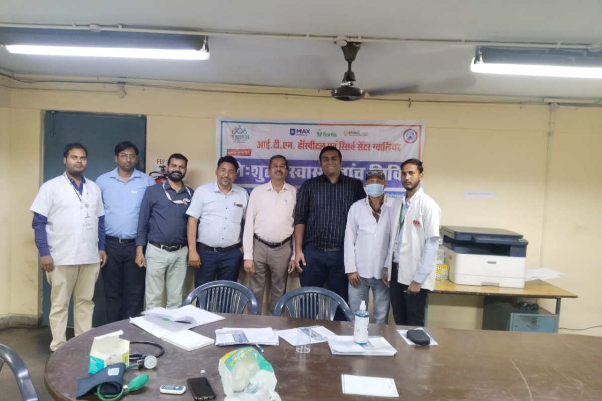 Prioritize Your Health: ITM Hospital's Free Health Check-Up Camp at Montage Company Malanpur