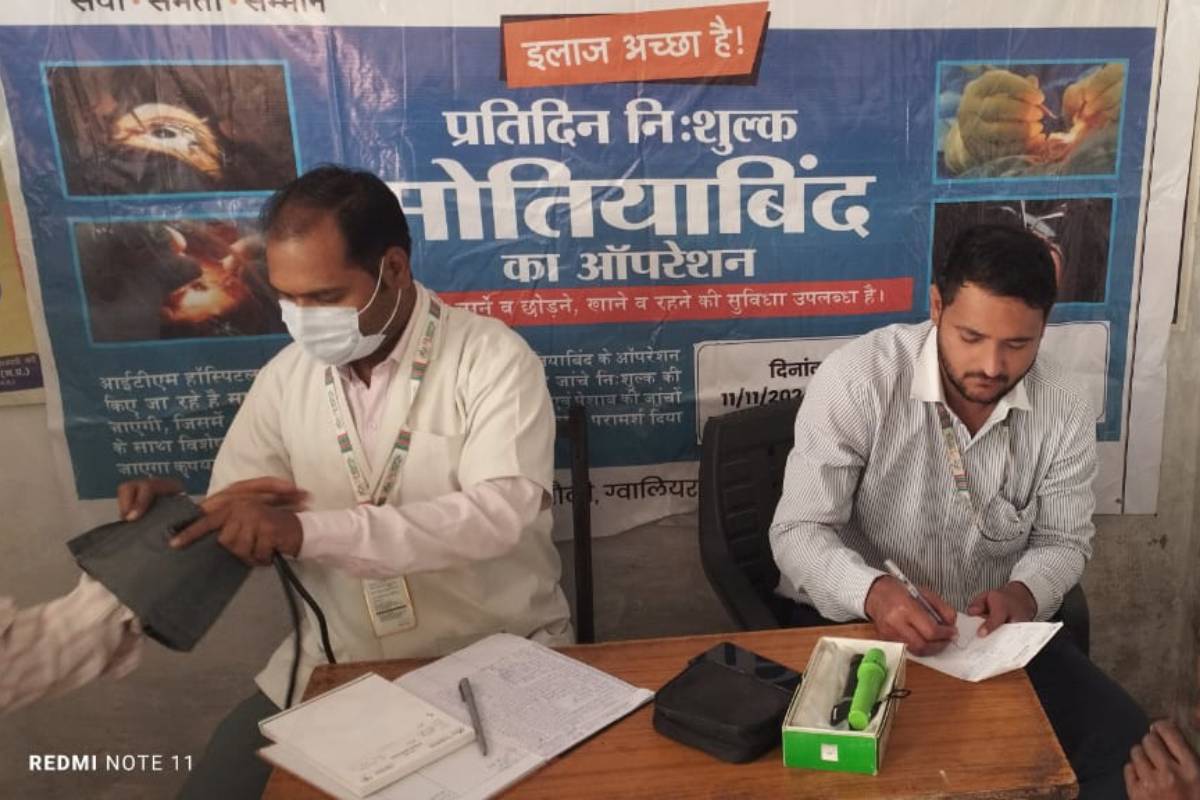 Enhancing Eye Health: ITM Hospital's Free Cataract Operation Check-up Camp