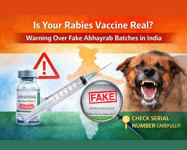 Is Your Rabies Vaccine Real? Warning Over Fake Abhayrab Batches in India